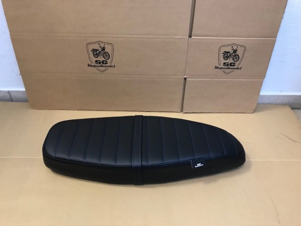 Simson S50 S51 Sitzbank Flach Custom Blau Strukturiert