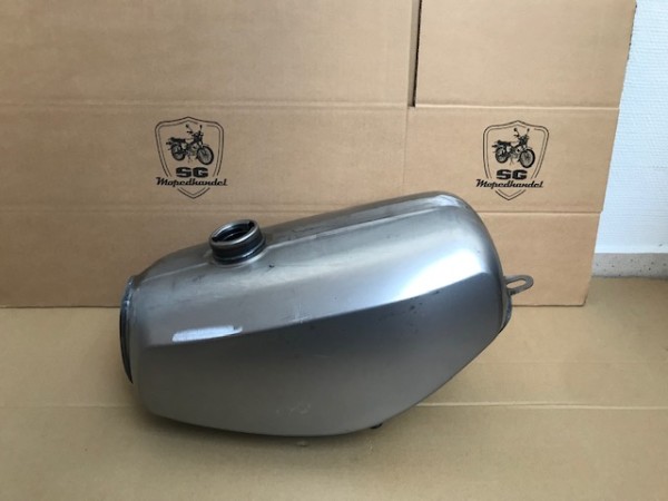 Simson S51 / S70 Tank Kraftstofftank Bananentank Natur - ohne Farbe - Benzintank - Blank